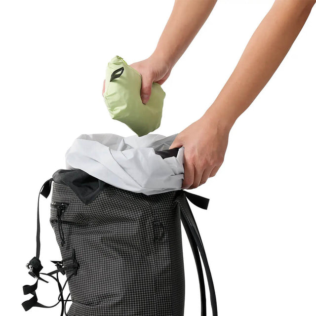 Packed into pocket