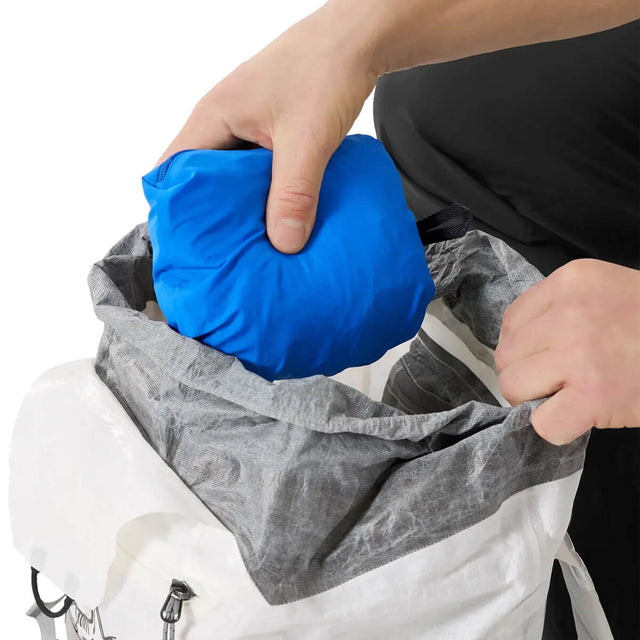 Packed into pocket