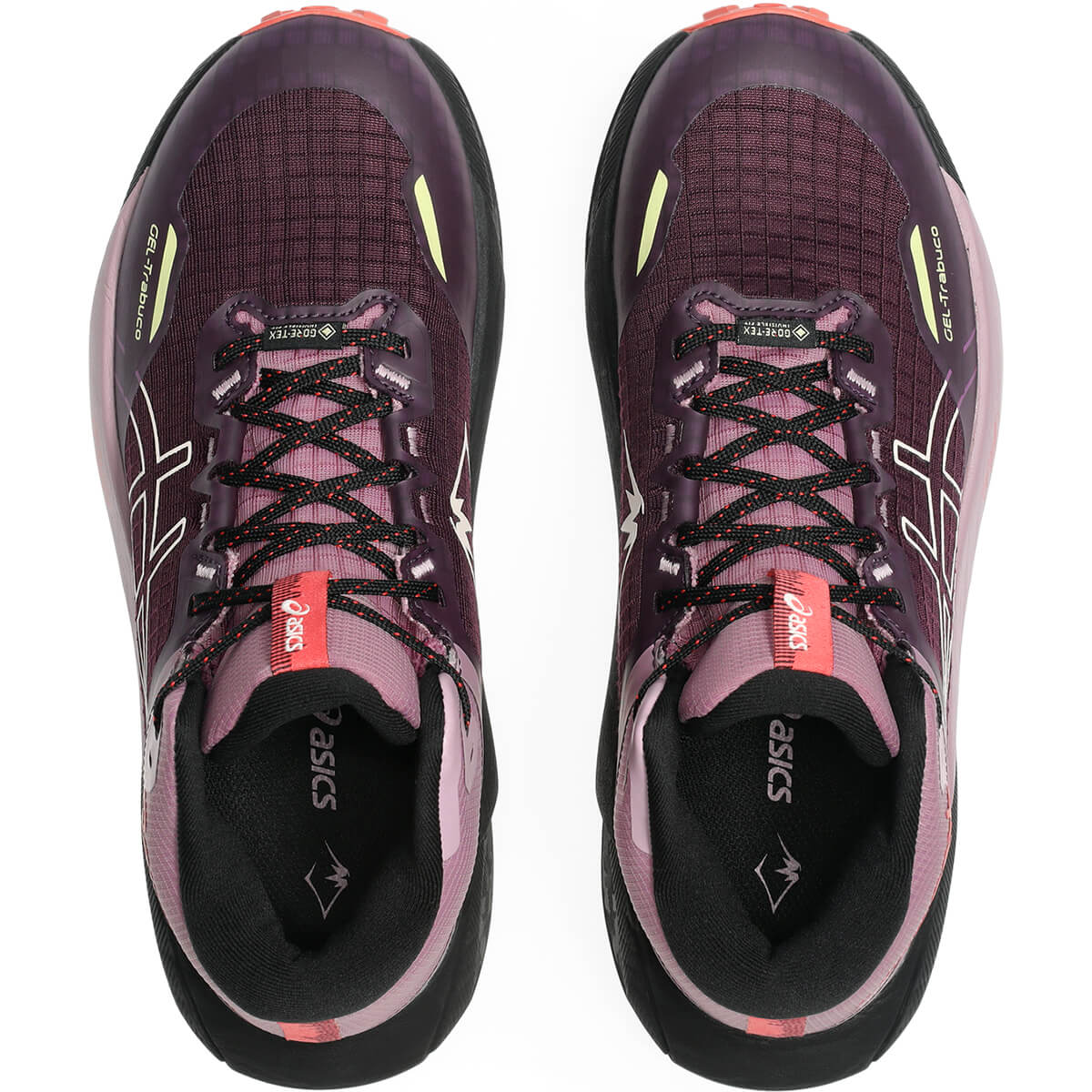 Dark Aubergine/Taro Purple top view, pair