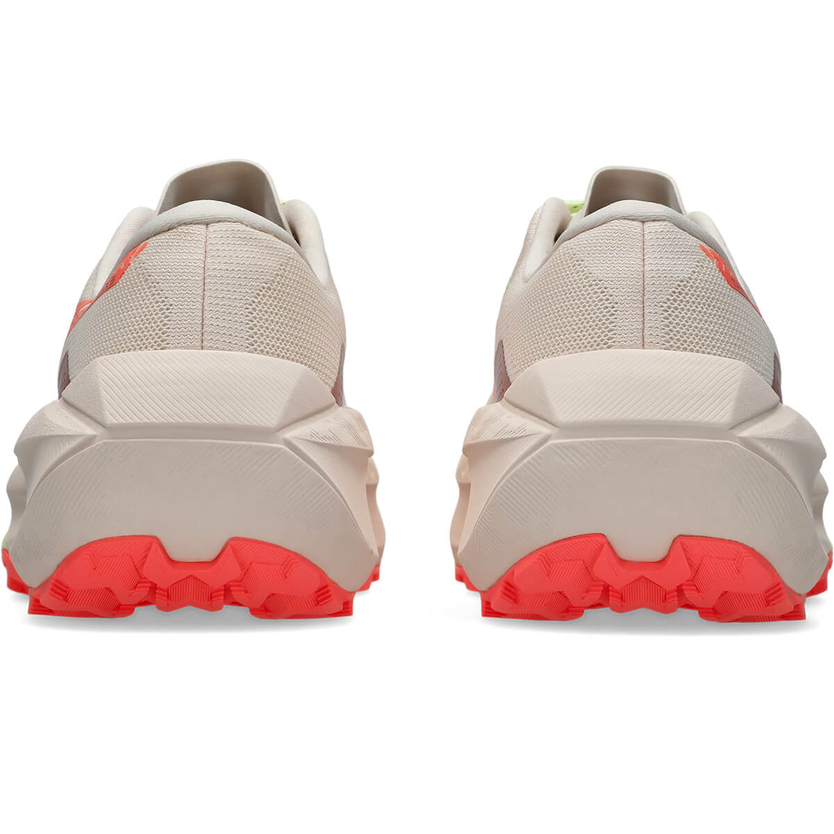 Rose Dust/Sun Coral heels, pair