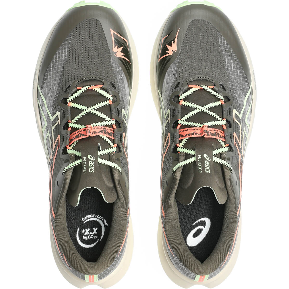 Kuriiro Brown/Illuminate Yellow top view, pair