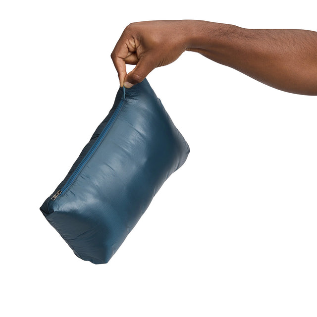 Stowed in pocket