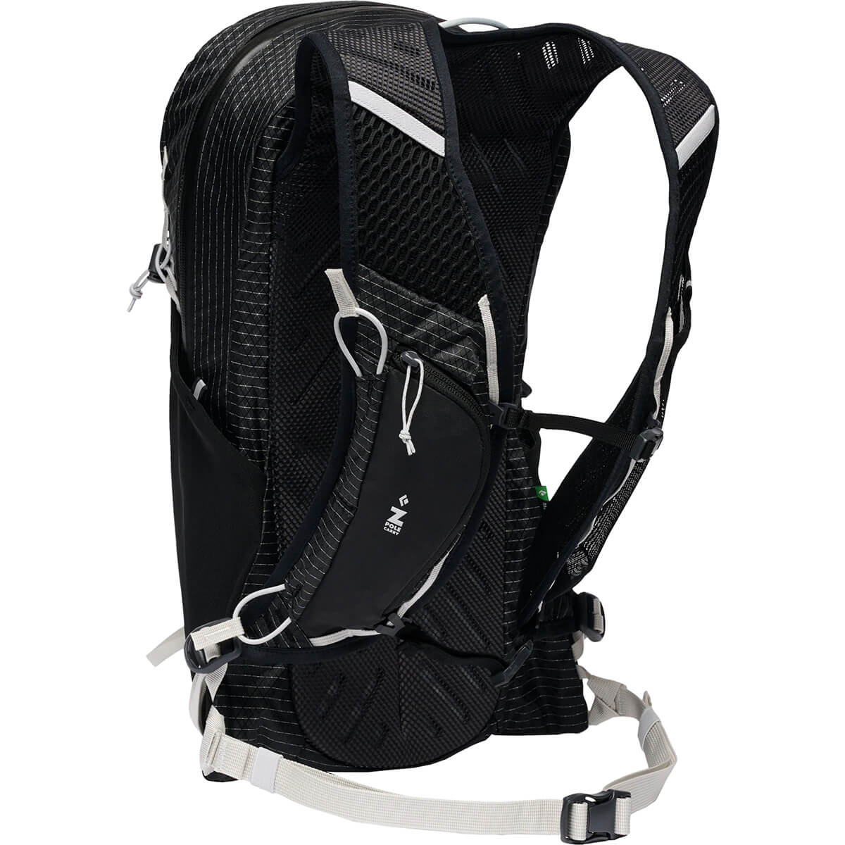 Black 3/4 back view