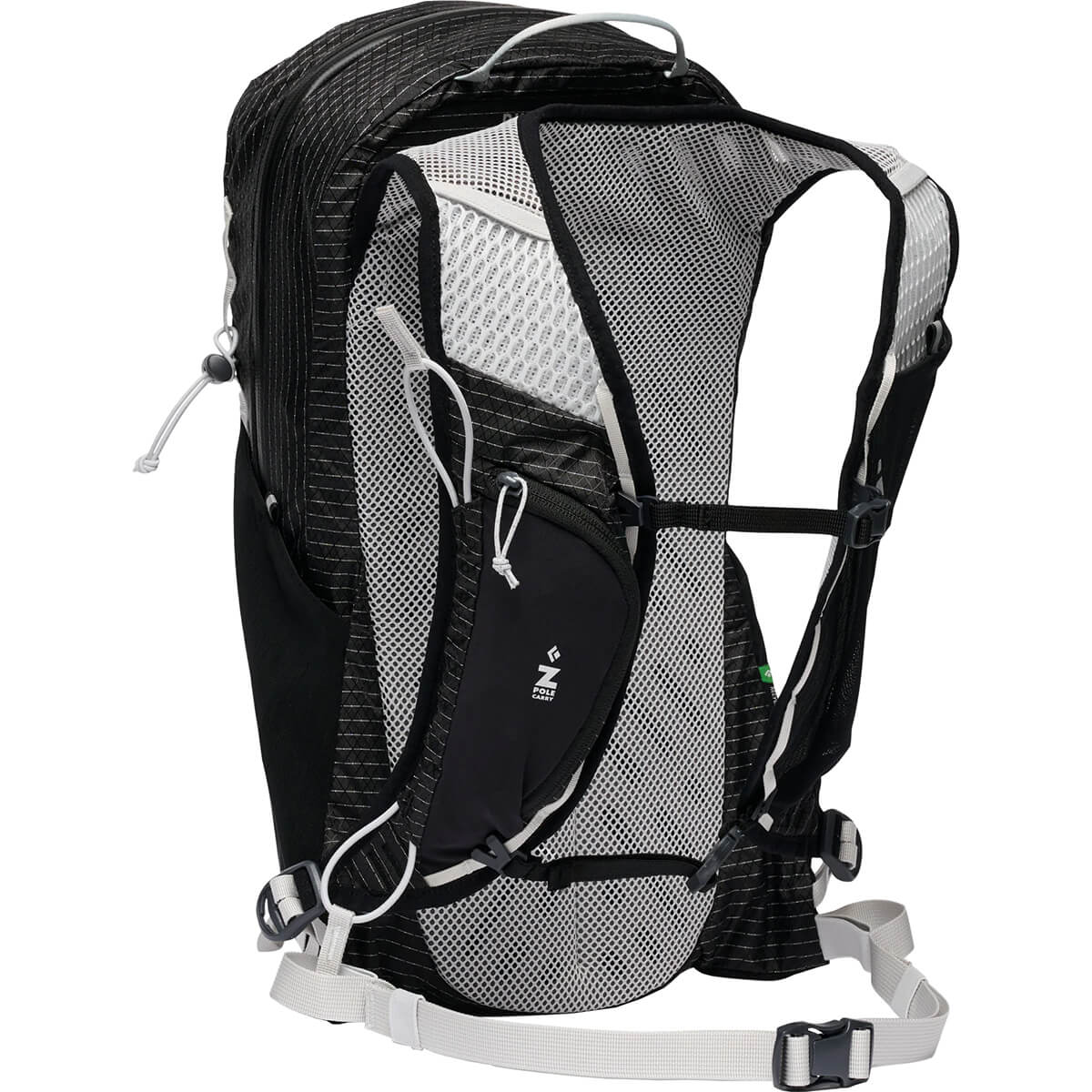 Black 3/4 back view