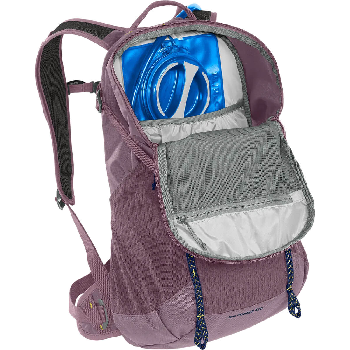 Dusty Purple, interior showing hydration sleeve