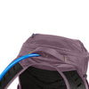 Dusty Purple, top detail showing handle and drinking tube routing