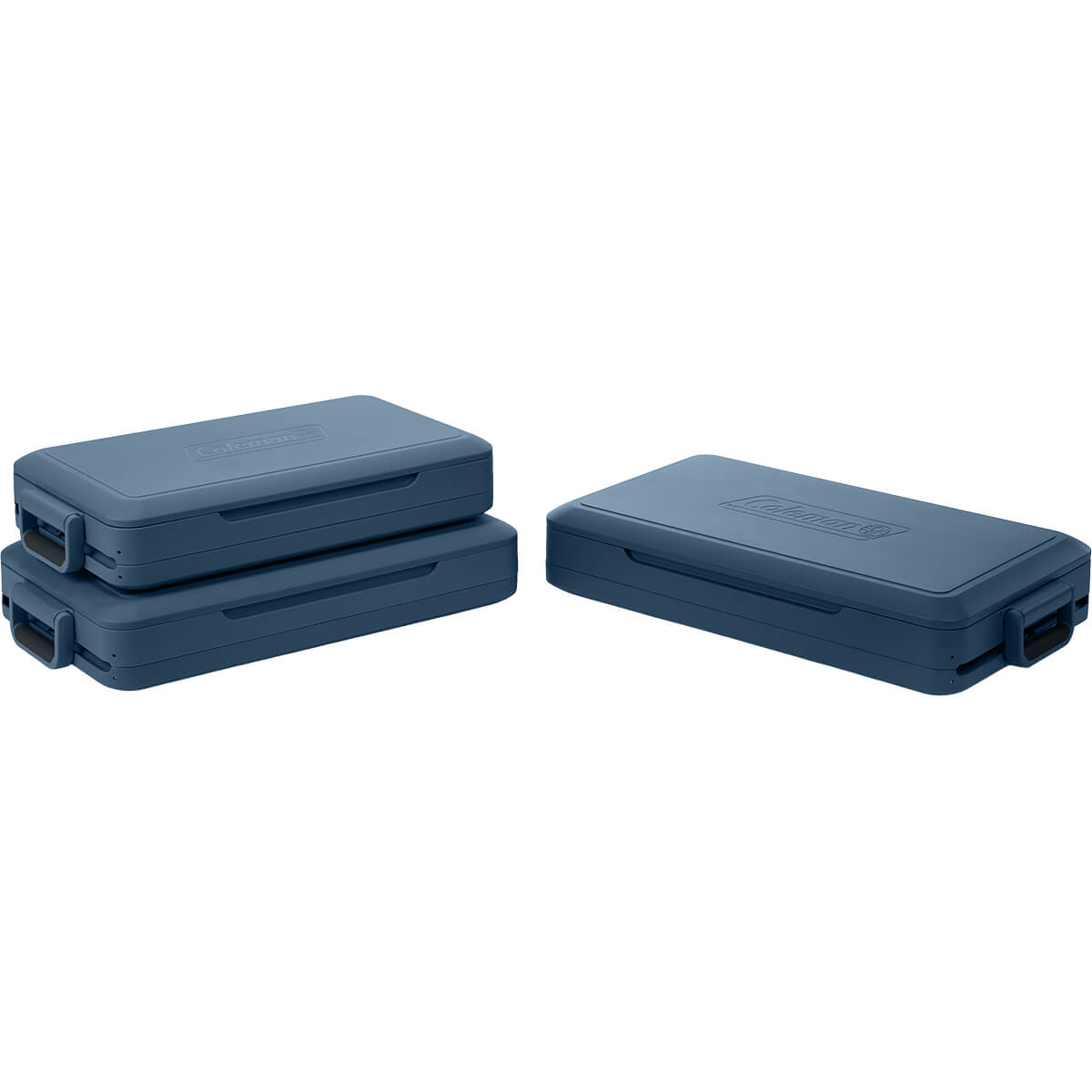 33L, 42L and 52L Snap-n-Go Coolers together in collapsed form