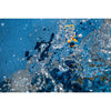 Navy, waterproof fabric