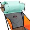 Mint Multi Block head rest with chair storage bag as pillow