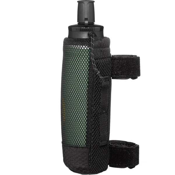 Sage Green side view, in stretch mesh pouch