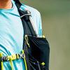 Detail of Adapter attached to a bottle in a running vest