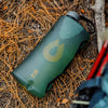 Sage Green, filled and lying on the ground