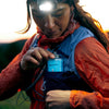 Being inserted into a running vest
