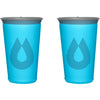 Malibu Blue, front view of both cups