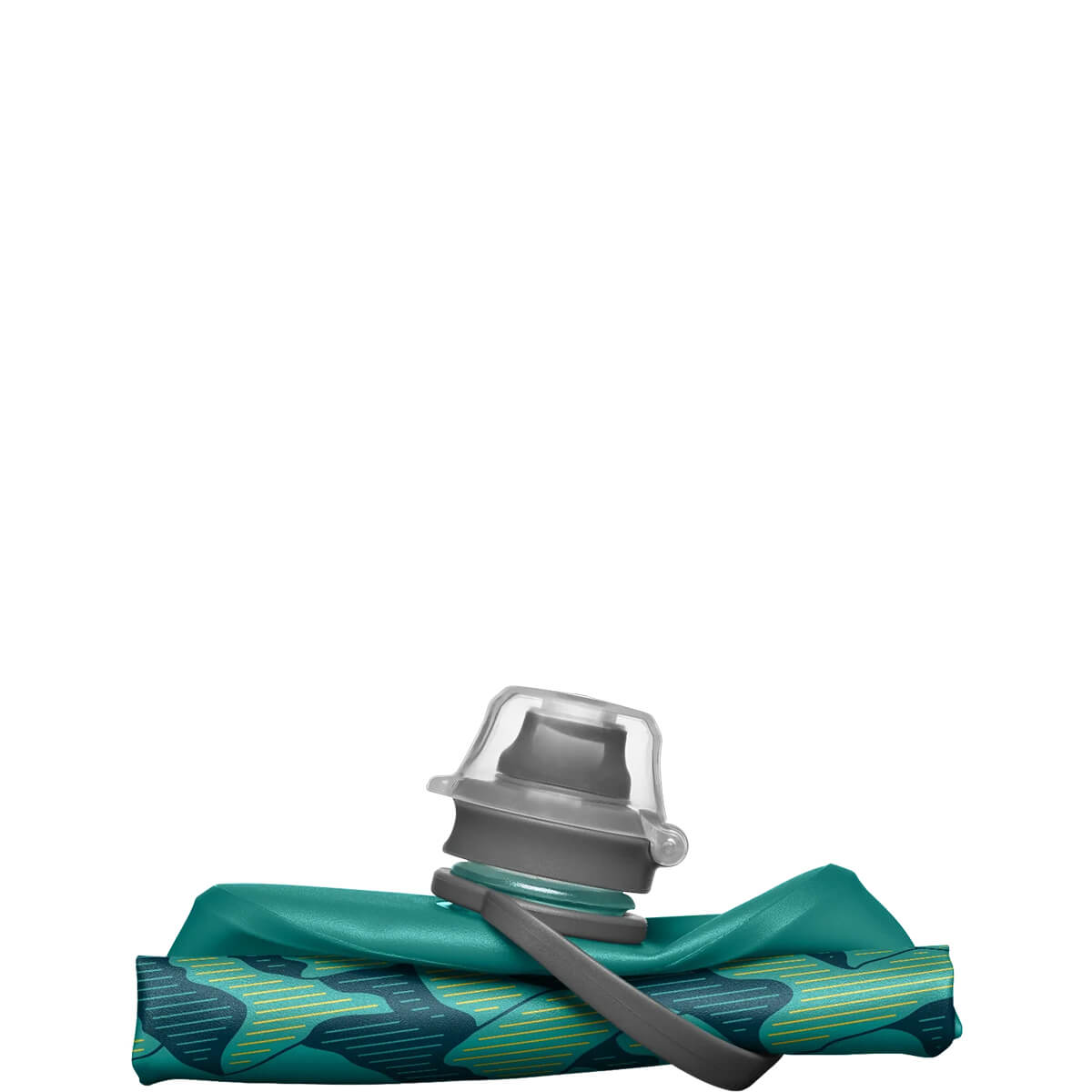 Glacier Blue, rolled up
