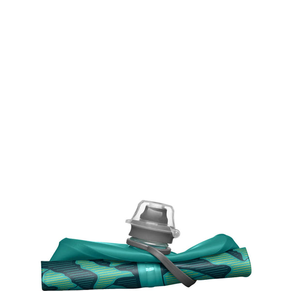 Glacier Blue, rolled up