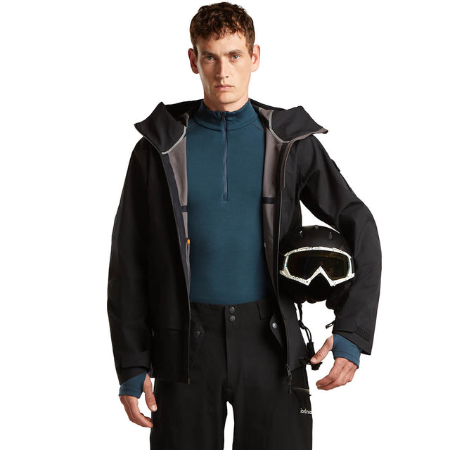Abyss, worn under shell as part of snowsport outfit