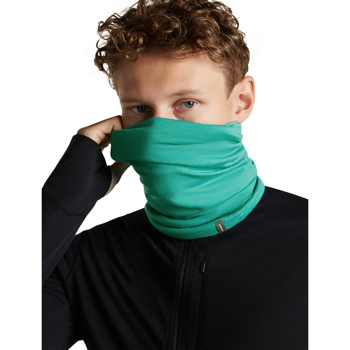 Fresh, being pulled over nose by male model