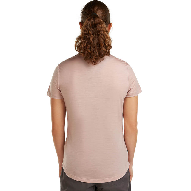 Pink Quartz back, on model