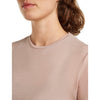 Pink Quartz, 3/4 view of neckline