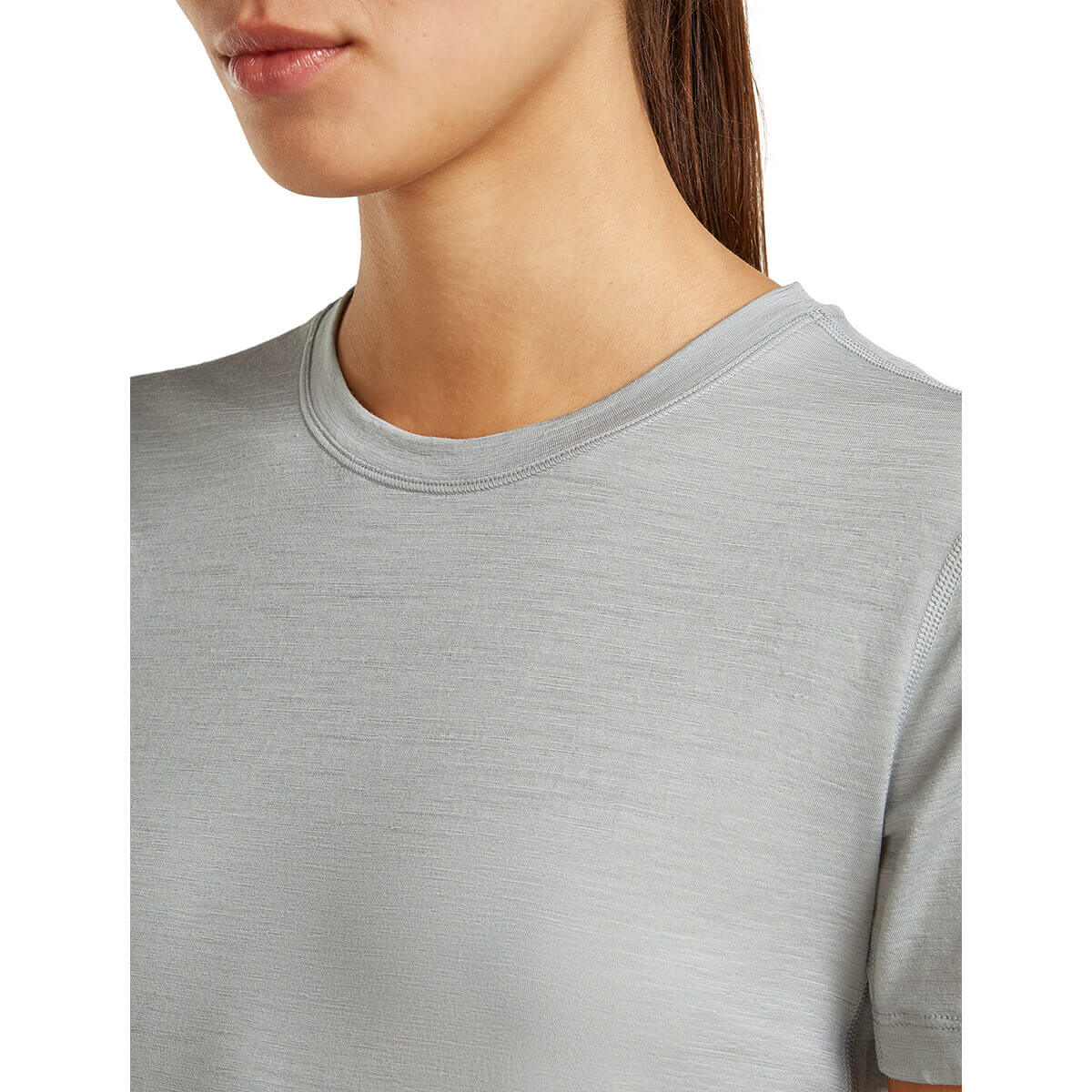Proto Grey, 3/4 view of neckline