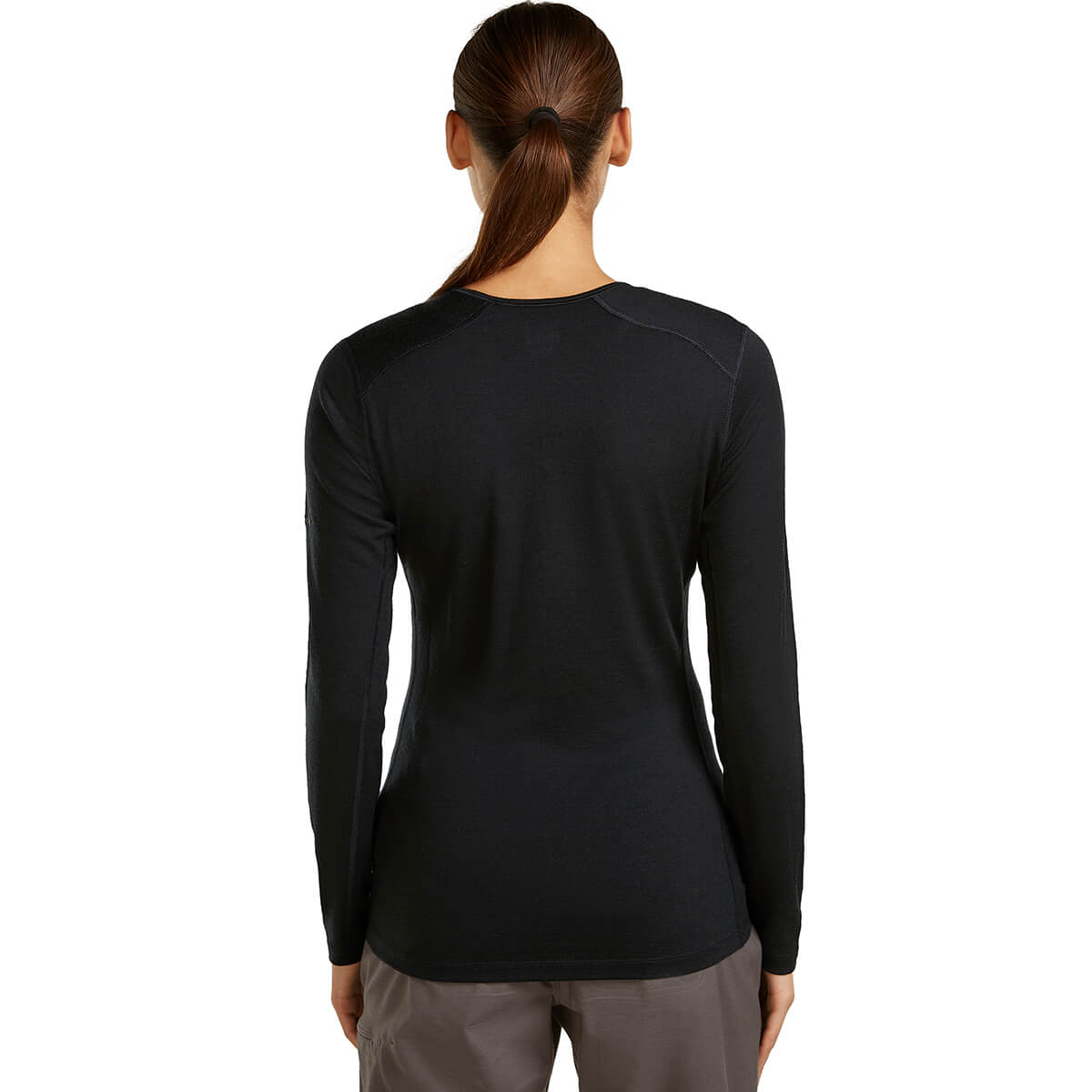 Black back, on model