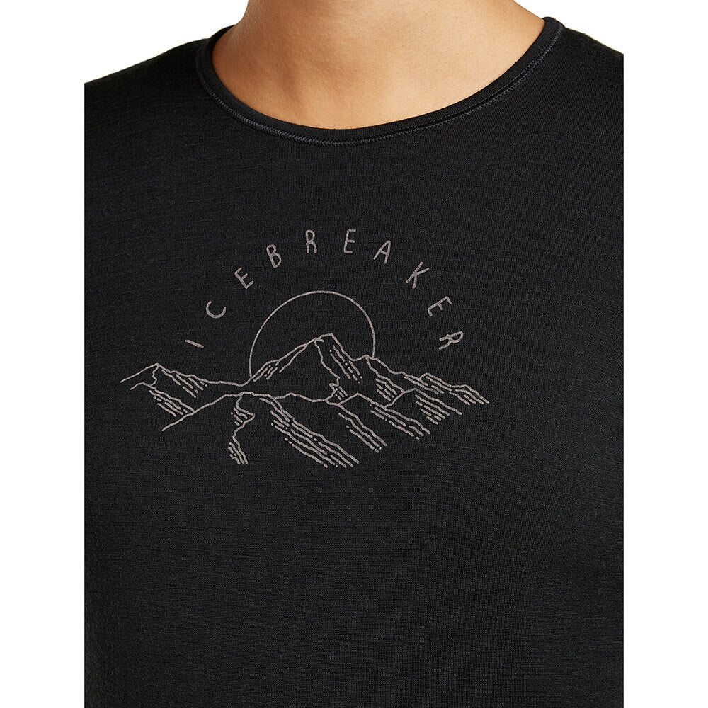 Black, chest graphic