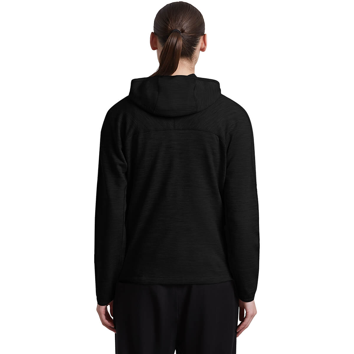 Black back, on model