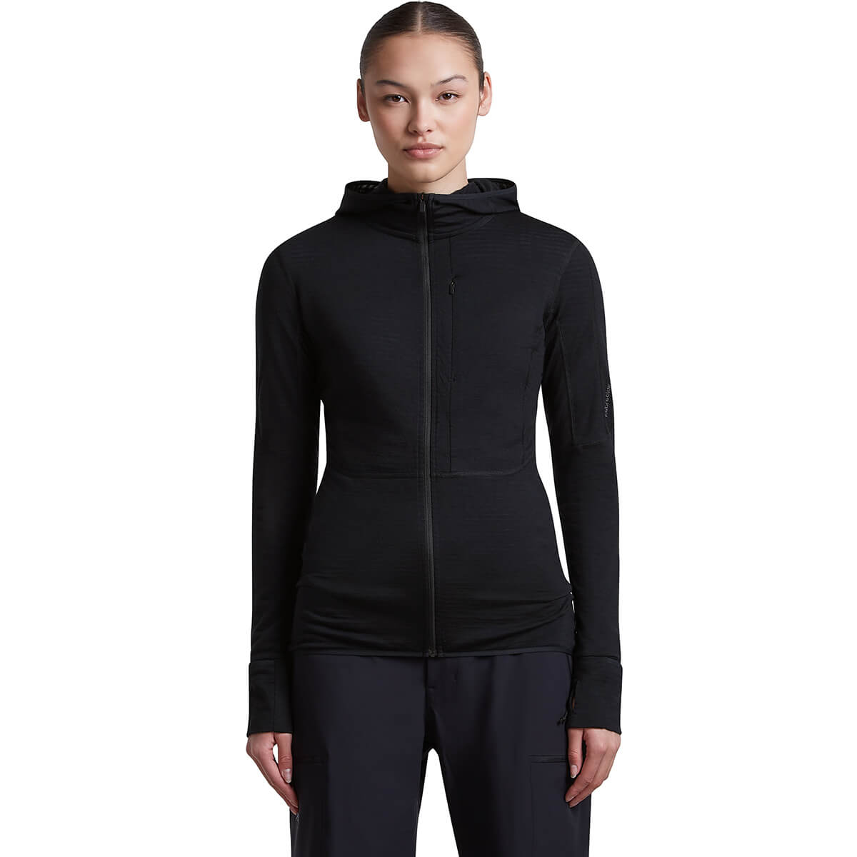 Black on model