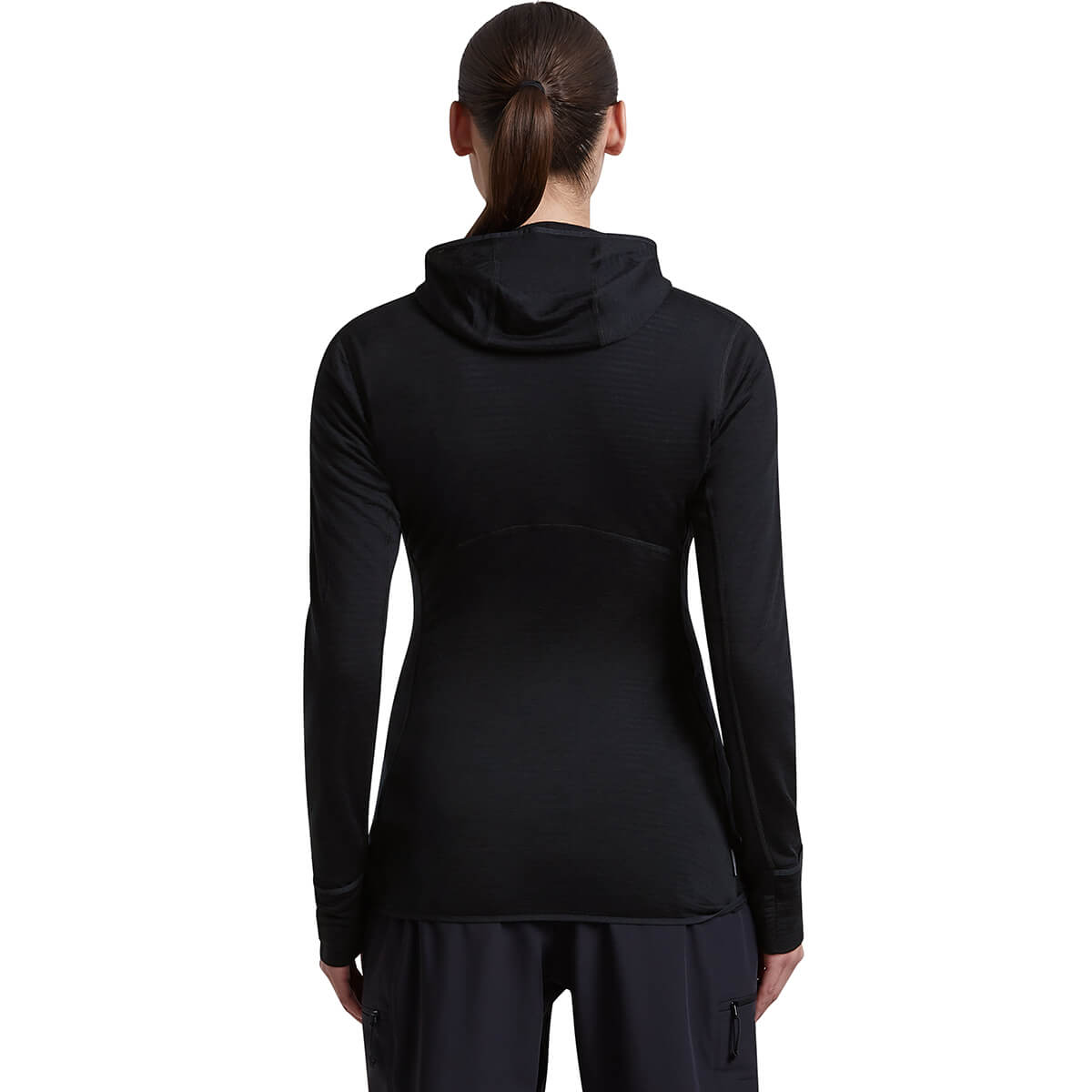Black back on model