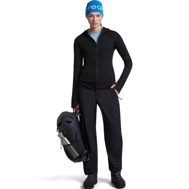 Black, worn as part of outfit