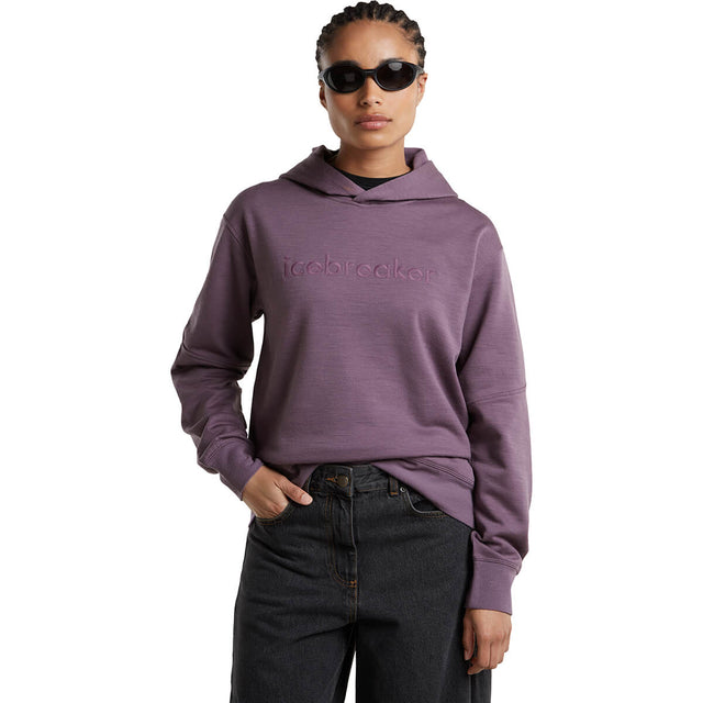 Grey Plum, worn with the front tucked into jeans
