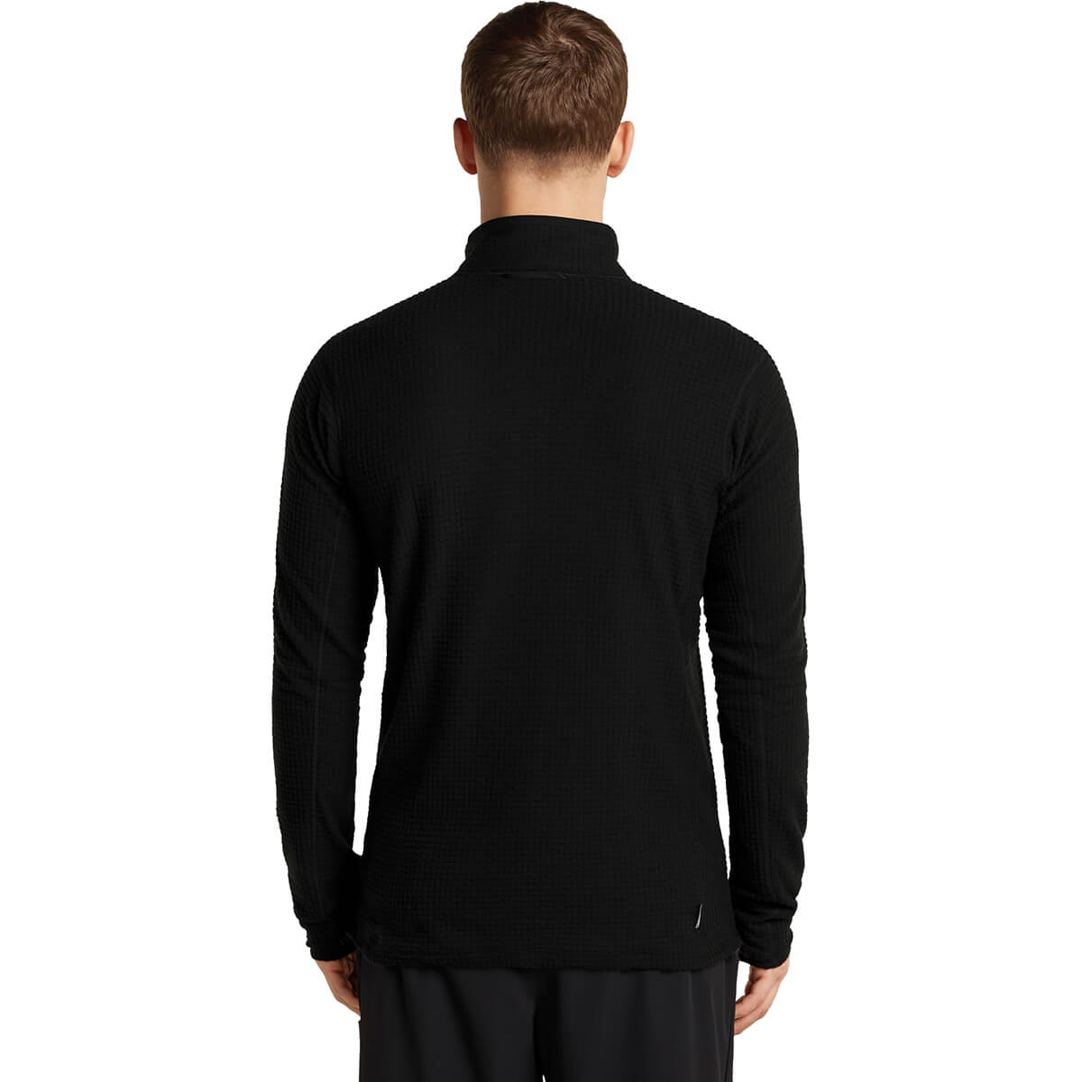 Black back, on model