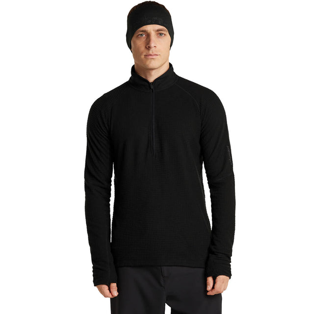 Black, worn with thumbloops in use