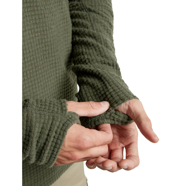 Dk Loden, thumbloop cuffs