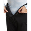 Snow/Zinc Blue waist detail worn under trousers, fly open