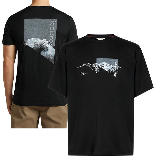 Black back and front