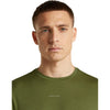 Sphagnum, neckline and chest detail, front view