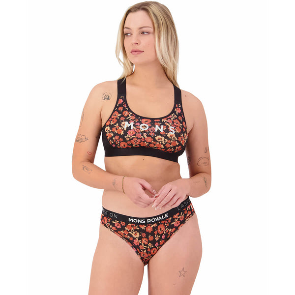 Ditzy Camo/Black on model