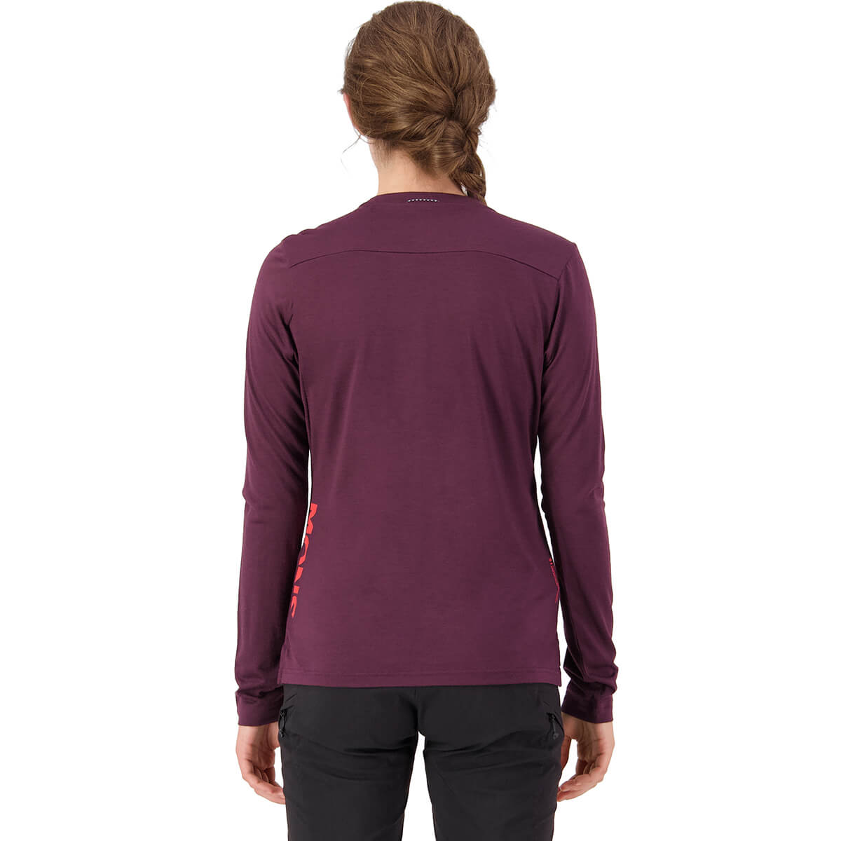 Fig back, on model