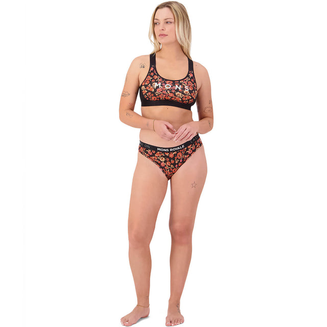 Ditzy Camo worn with Stella X-Back Bra