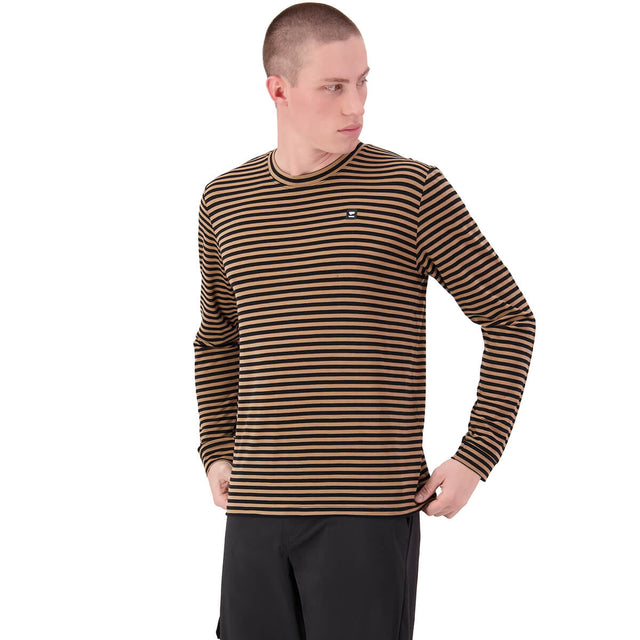 MR Stripe Toffee on model