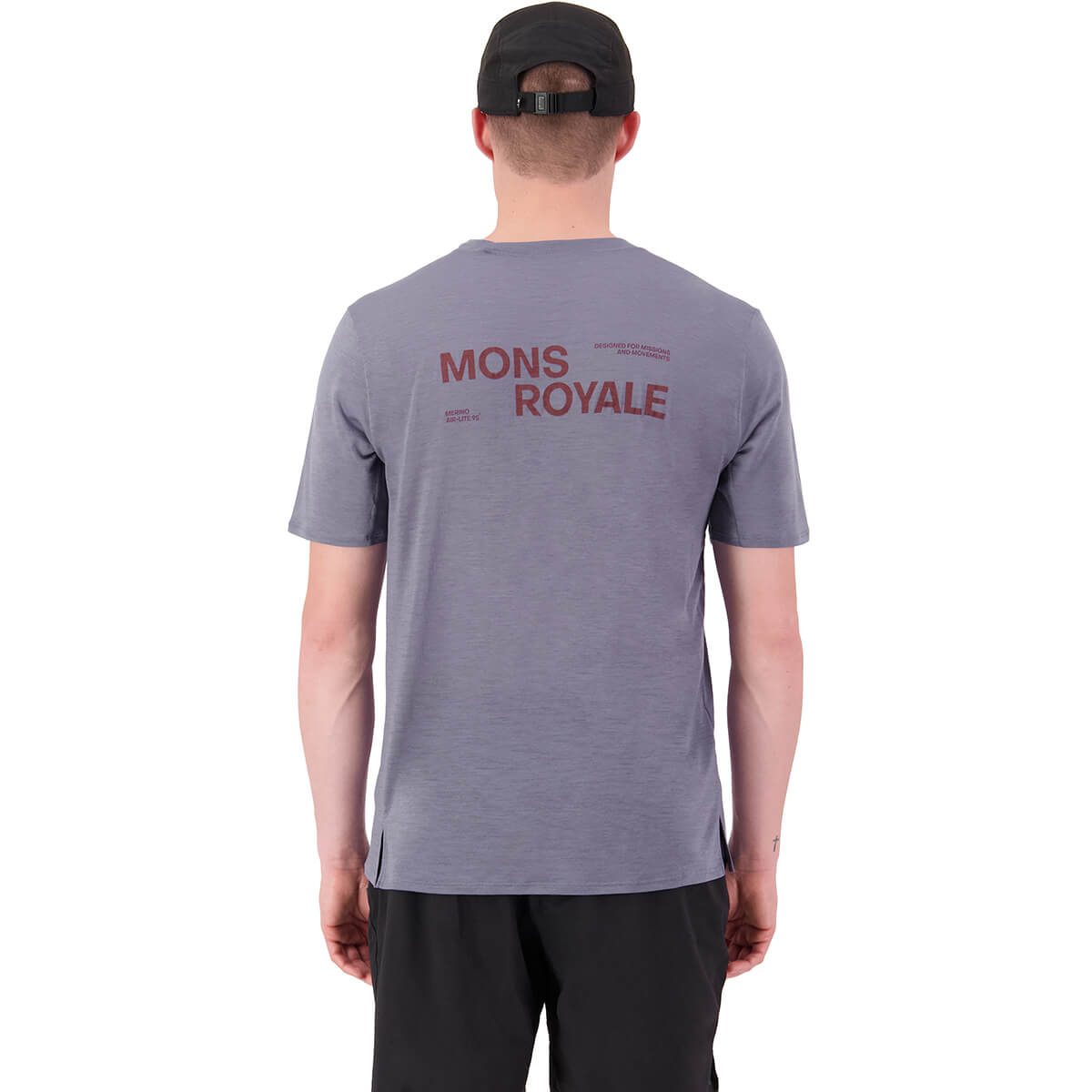 Blue Granite back, on model