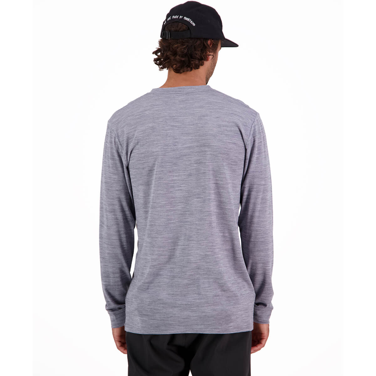Grey Heather back, on model