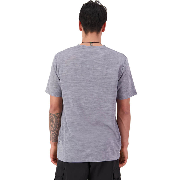 Grey Heather back, on model
