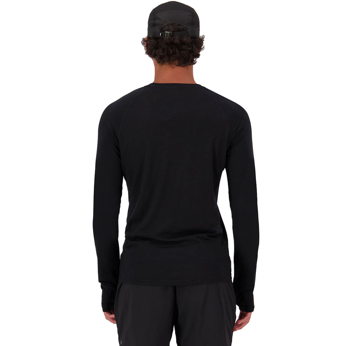 Black back, on model