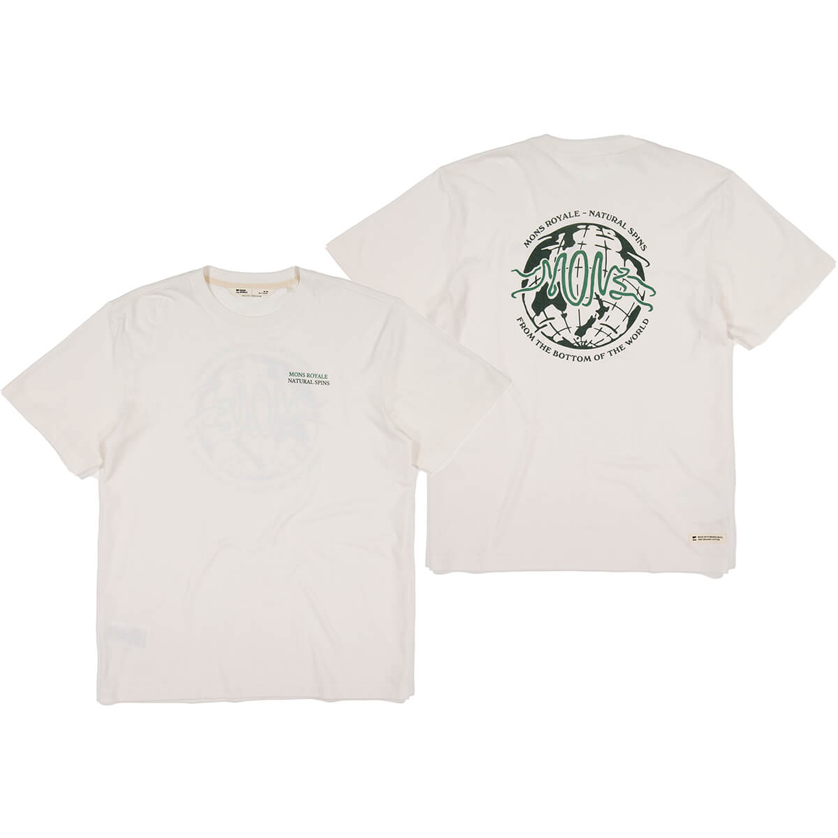 Vintage White front and back