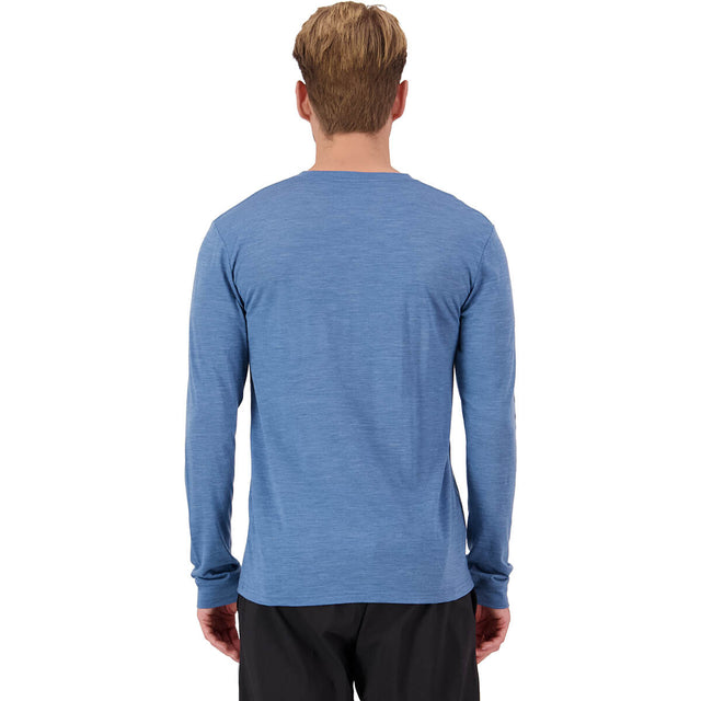 Steel Blue back, on model