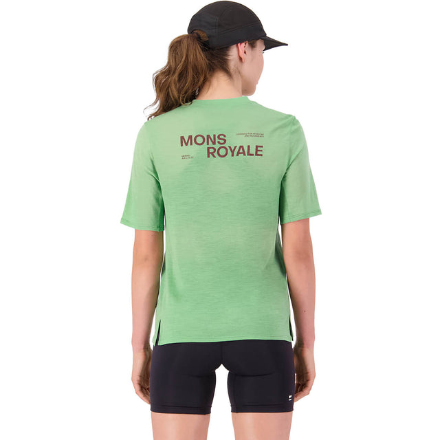 Spearmint back, on model