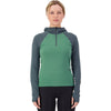 Deep Jade/Dark Cypress on model
